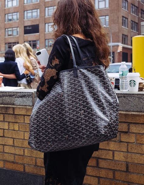 celebrity goyard tote|goyard saint louis bags.